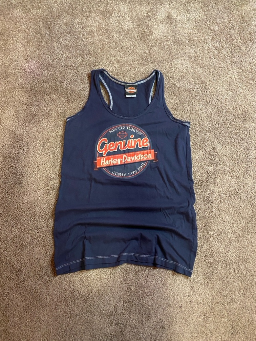 Y2k Harley Davidson motorcycle South Dakota tank top size S